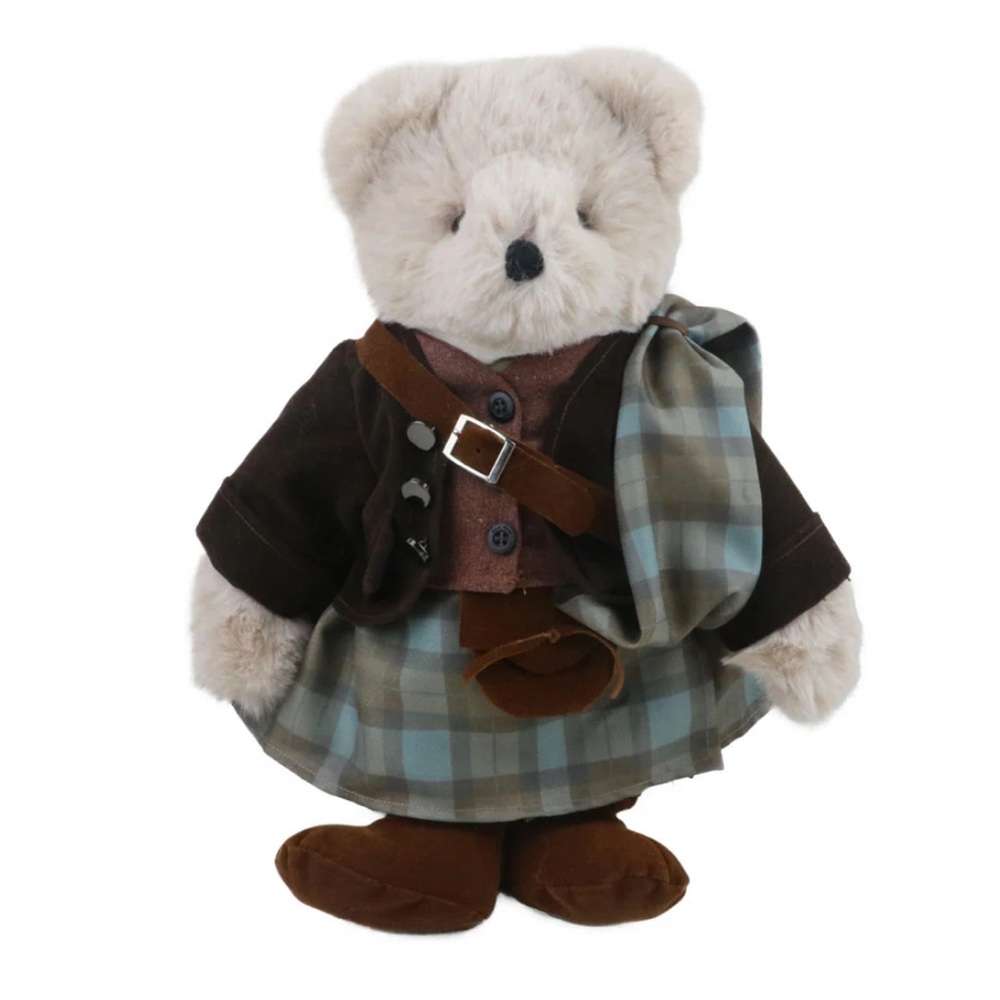 Plaid Dressed Teddy Bear